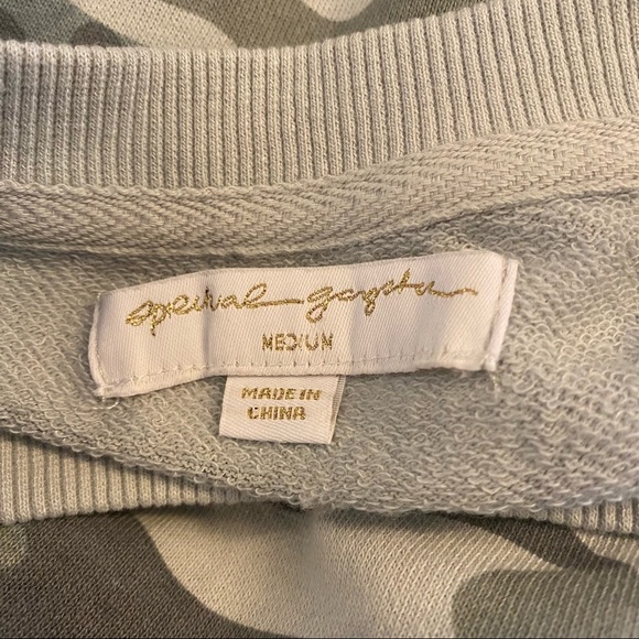 Spiritual Gangster Mazzy Pullover Sweatshirt in Camo - Picture 5 of 6